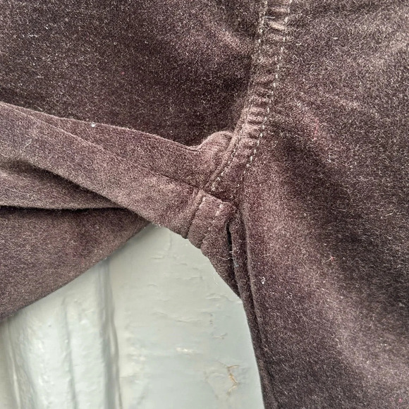 7 For All Mankind Velvet High Rise Skinny Pants, size  27 - Picture 11 of 15